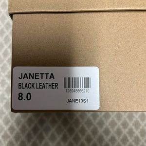 Steve Madden Janetta Black Leather